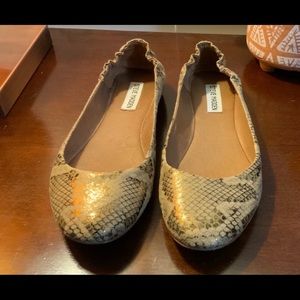Gold Steve Madden Slippers